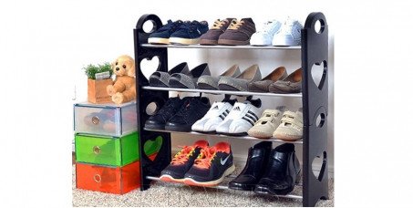 1790 din za Stackable Shoe Rack - Cipelarnik za obuću na 4 nivoa!