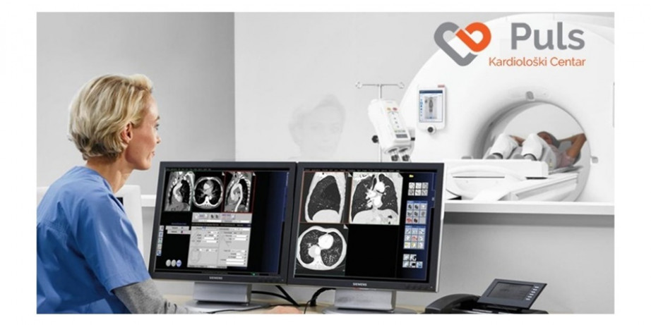 13950 din za CT angiografija krvnih sudova regije po izboru na 128-slajsnom skeneru+cd i izveštaj radiologa u 