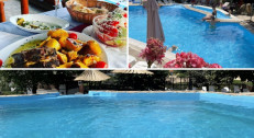 9800 din za noćenje za dve osobe +polupansion+ korišćenje spoljnog bazena u "Sokače klub" u Slancima!