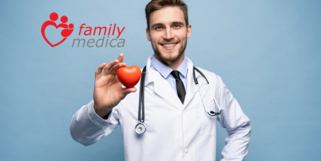 5300 din za kardiološki paket pregled + ultrazvuk srca i laboratorija (HDL,LDL,trigliceridi,glukoza,ukupan holesterol,indeks arteroskleroze) u ordinaciji FAMILY MEDICA na Zvezdari