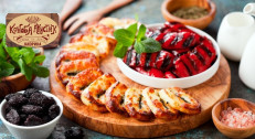 1340 din za vegeterijanski tanjir za dvoje (pohovana paprika sa sirom,pohovani kačkavalj,pečurke na žaru punjene sirom,pomfrit)u restoranu Konoba Akustik II Jahorina-na novoj lokaciji-Voždovac!