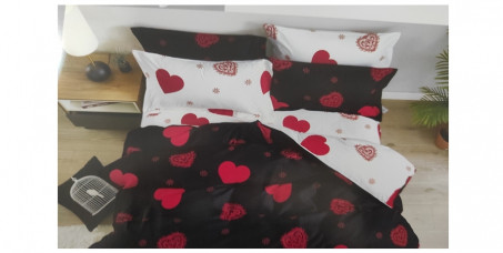2390 din za posteljinu za francuski ležaj (čaršav, jorganska navlaka i dve jastučnice)!