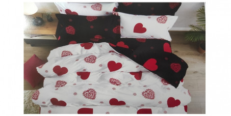 2790 din za posteljinu za francuski ležaj - 100% pamuk (čaršav, jorganska navlaka i dve jastučnice)!