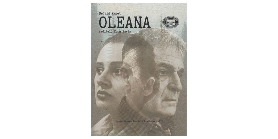 650 din za kartu za predstavu "Oleana" u pozorištu Slavija! Termin predstave je 29.04. u 20h!