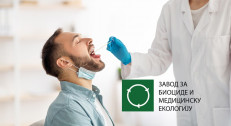 3520 din za bris grla i nosa + antigenski test na viruse u Zavodu za biocide i medicinsku ekologiju na Banovom brdu!