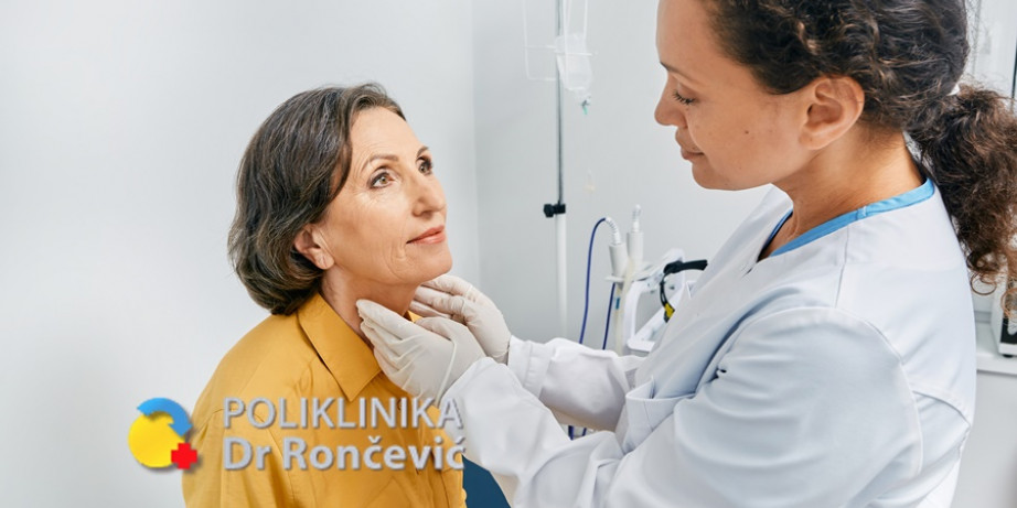 6500 din za endokrinološki pregled sa ultrazvukom štitne žlezde u poliklinici Rončević!