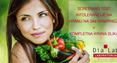 1460 din za test intolerancije na hranu (349 namirnica) + kompletna krvna slika, leukocitna formula, glukoza, holesterol, HDL, LDL i trigliceridi u Dia Lab-u!