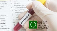 3500 din za panel analiza za anemiju (KKS,serumsko gvožđe,TIBC i UIBC,Feritin i transferin,vitamin B12) u Zavodu za biocide i medicinsku ekologiju na Banovom brdu!