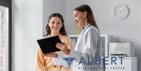 12000 din za sistematski pregled B (opšti lekarski pregled,ultrazvuk abdomena i male karlice,laboratorija,gustina kostiju) u dijagnostičkom centru Albert u Zemunu!