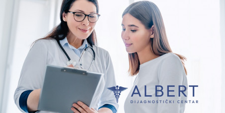 14000 din za sistematski pregled za žene (opšti lekarski pregled,ultrazvuk dojki,štitne,abdomena i male karlice,laboratorija,gustina kostiju) u dijagnostičkom centru Albert u Zemunu!
