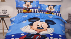 1990 din za pamučnu posteljinu za decu Mickey Mouse (navlaka, čar&scaron;av, jastučnica)!