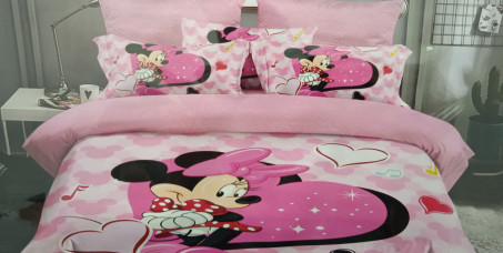 1990 din za pamučnu posteljinu za decu Minnie Mouse (navlaka, čaršav, jastučnica)!