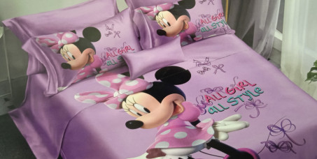 1990 din za pamučnu posteljinu za decu Minnie (navlaka, čaršav, jastučnica)!