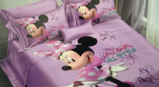 1990 din za pamučnu posteljinu za decu Minnie (navlaka, čar&scaron;av, jastučnica)!