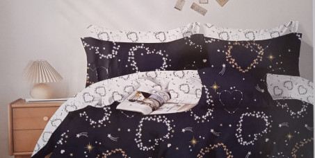 2790 din za posteljinu za francuski ležaj (čaršav, jorganska navlaka i dve jastučnice)!