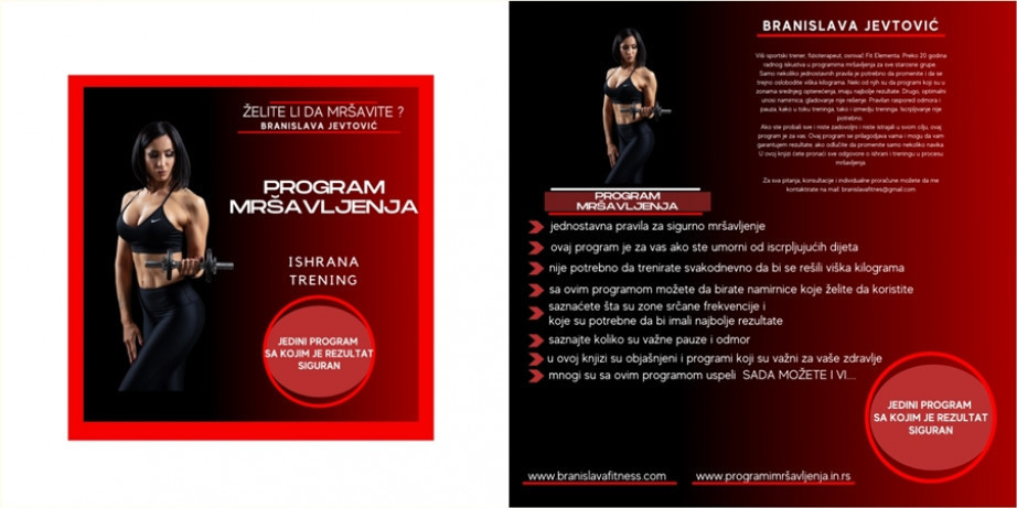 1490 din za knjigu "Program mršavljenja" - tvoj vodič za savršen izgled!