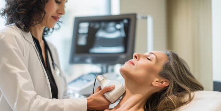 4490 din za ultrazvuk štitaste žlezde+analiza najvažnijih hormona štitaste žlezde (FT4,TSH)-Poliklinika Health Care -Dedinje!