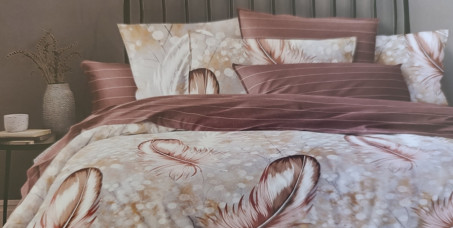 1890 din za posteljinu za francuski ležaj  (čar&scaron;av, navlaka za jorgan, dve jastučnice)!