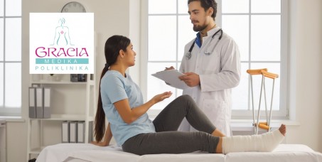 7500 din za pregled fizijatra + tri terapeutska dana sa tri procedure: elektromagnetna, ultrazvučna i terapija laserom- Gracia Medika!