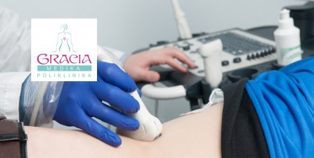 2490 din za ultrazvučni pregled po izboru (ultrazvuk abdomena,uz štitaste žlezde,uz mokraćne bešike, uz prostate) u poliklinici Gracia Medika!