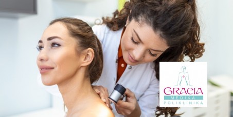 7000 din za pregled dermatologa i dermatoskopija svih mladeža - Gracia Medika!