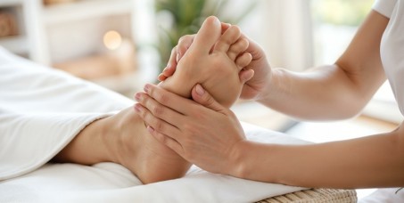 3500 din za relax masažu stopala 30 min u PHYSIO SENSE centru!